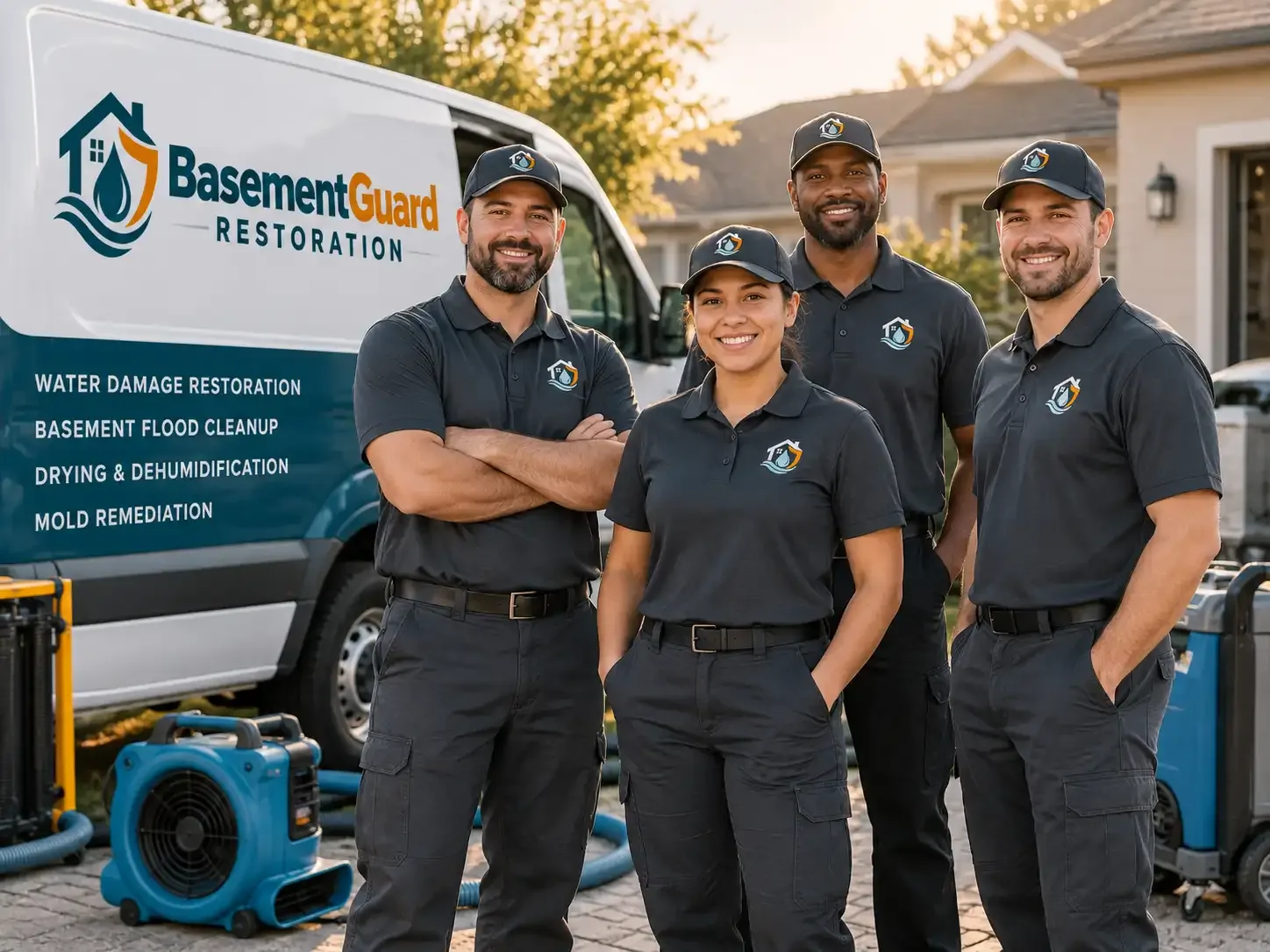 Basement Water Damage Restoration company in Big Bay, MI